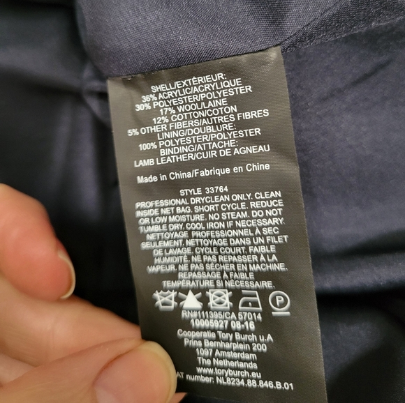 New Tory Burch Cheval Patchwork Mini Skirt | Size 2 - Picture 8 of 8